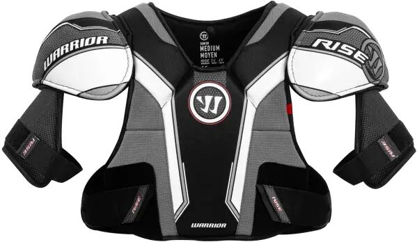 Warrior Hockey Warrior Rise Hockey Shoulder Pads (XS - Schwarz)