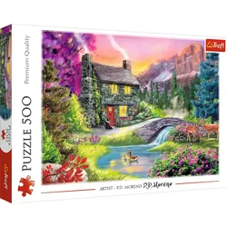 Puzzle – 500 Teile – Bergidylle Trefl 37325