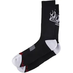 Troy Lee Designs, Herren, Sportsocken, Mens Performance Socks, Sendo, black, S/M (M, S), Schwarz
