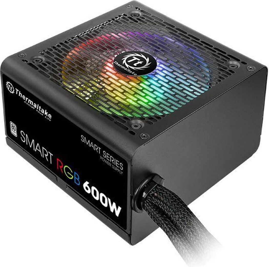Thermaltake SMART RGB 600W 80+ PC-voeding PS-SPR-0600NHSAWE-1
