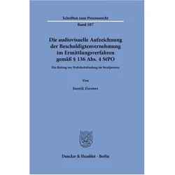 Ziesmer:Die audiovisuelle Aufzeichnung, Fachbücher von Jannik Ziesmer