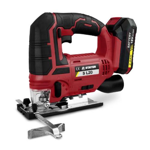 Akku-Kreissäge S L204, 18V, 4Ah, 2 Li-Ionen-Akkus, (Ladegerät + Tasche), STAYER
