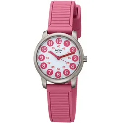 Boccia 3373-03 Kinderarmbanduhr Titan Pink/Weiß