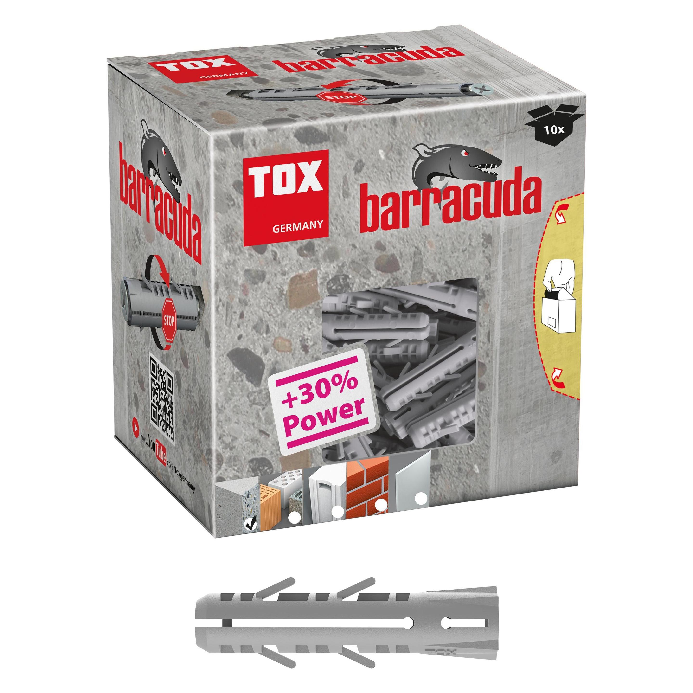 Tox Spreizdübel Barracuda 16x80 mm 10 Stück (10 Stk.) (013100141)