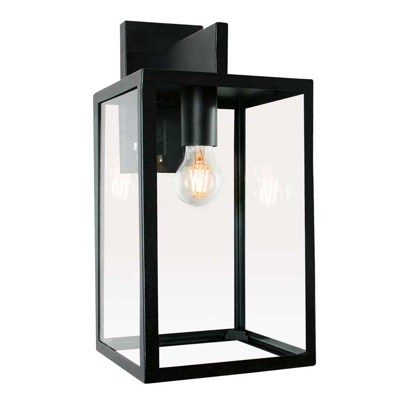 KS Verlichting Hampton Wandlamp Buiten - Zwart - Dimbaar - Metaal