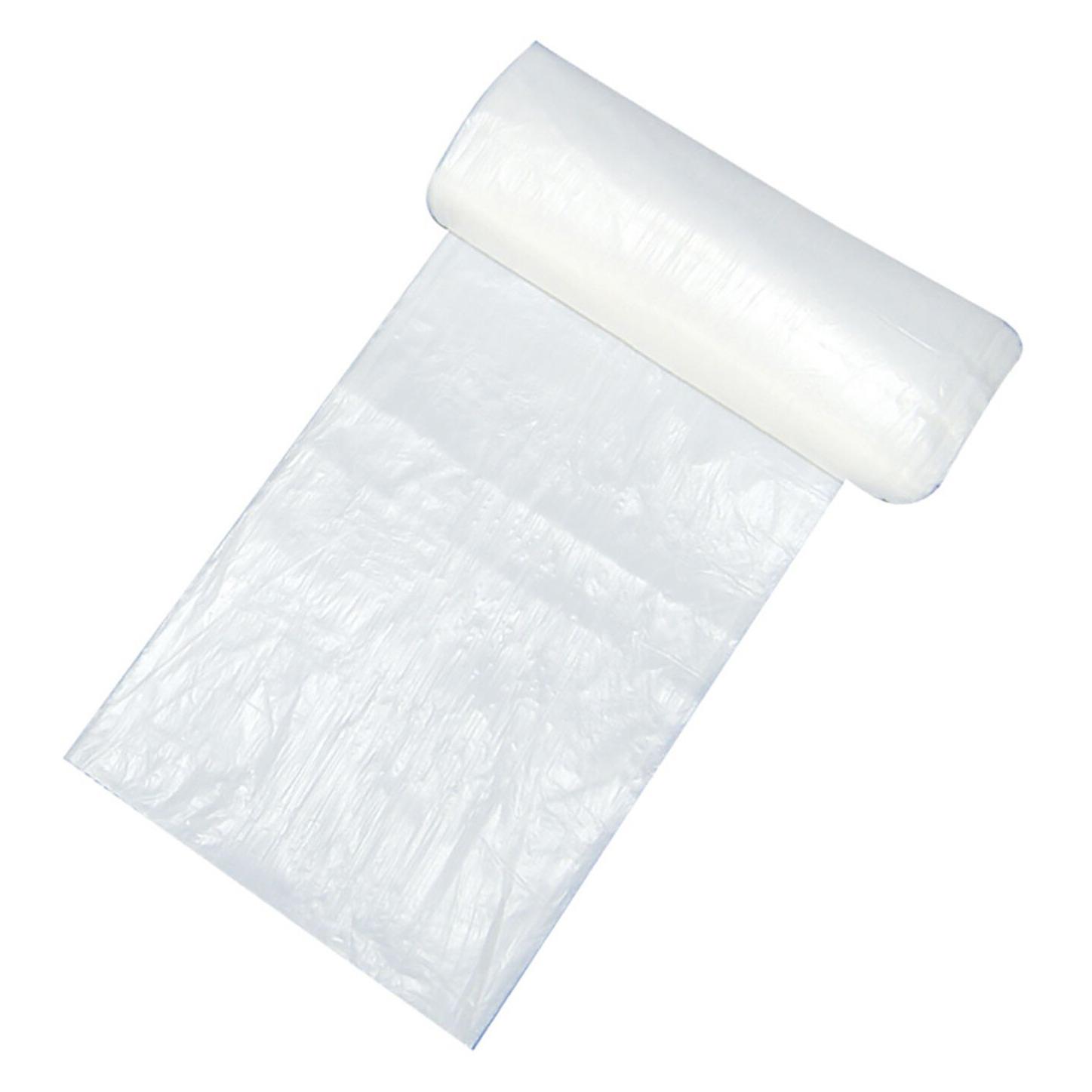 franz mensch Müllbeutel, 18l, weiss, 8my, 460x520mm, HDPE, 50 Stück/Rolle (50x, 18 l) (32991)
