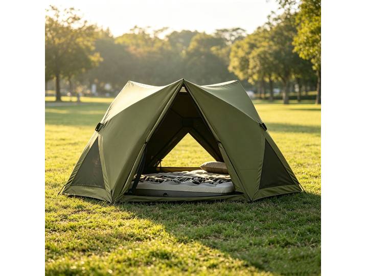 Tente de camping pliable portable, tente à ouverture rapide, abri solaire extérieur, tente imperméable, abri solaire pour plage et pique-nique, équipement de camping