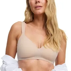 Swegmark BH Pure Line Padded Soft Bra Beige B 75 Damen