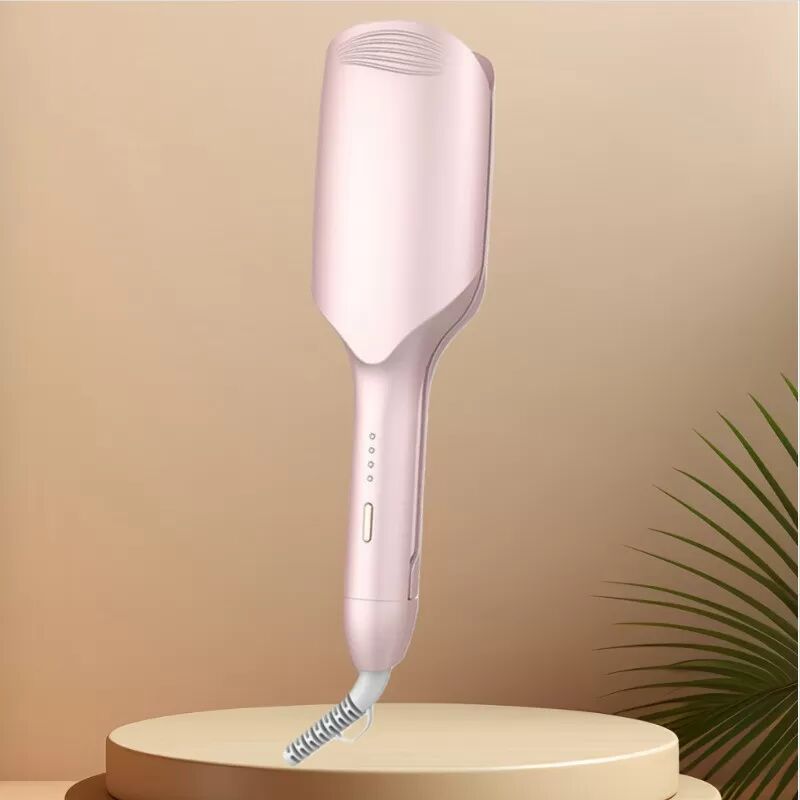 INF 32mm Wasserwellen-Lockenstab für Beach Waves mit schneller Erhitzung & Ionen-Technologie Rosa