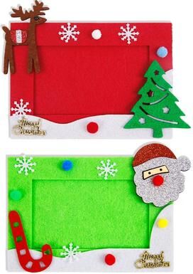 Inspired Deals Festive Snowflake Christmas Photo Frame Ornament For Christmas Tree Decoration & Holiday Home Decor Festive Snowflake Christmas Photo Frame Ornament For Christmas Tree Decoration & Holiday Home Decor