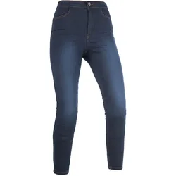 Oxford Super Indigo Long Damen Motorrad Jeggings