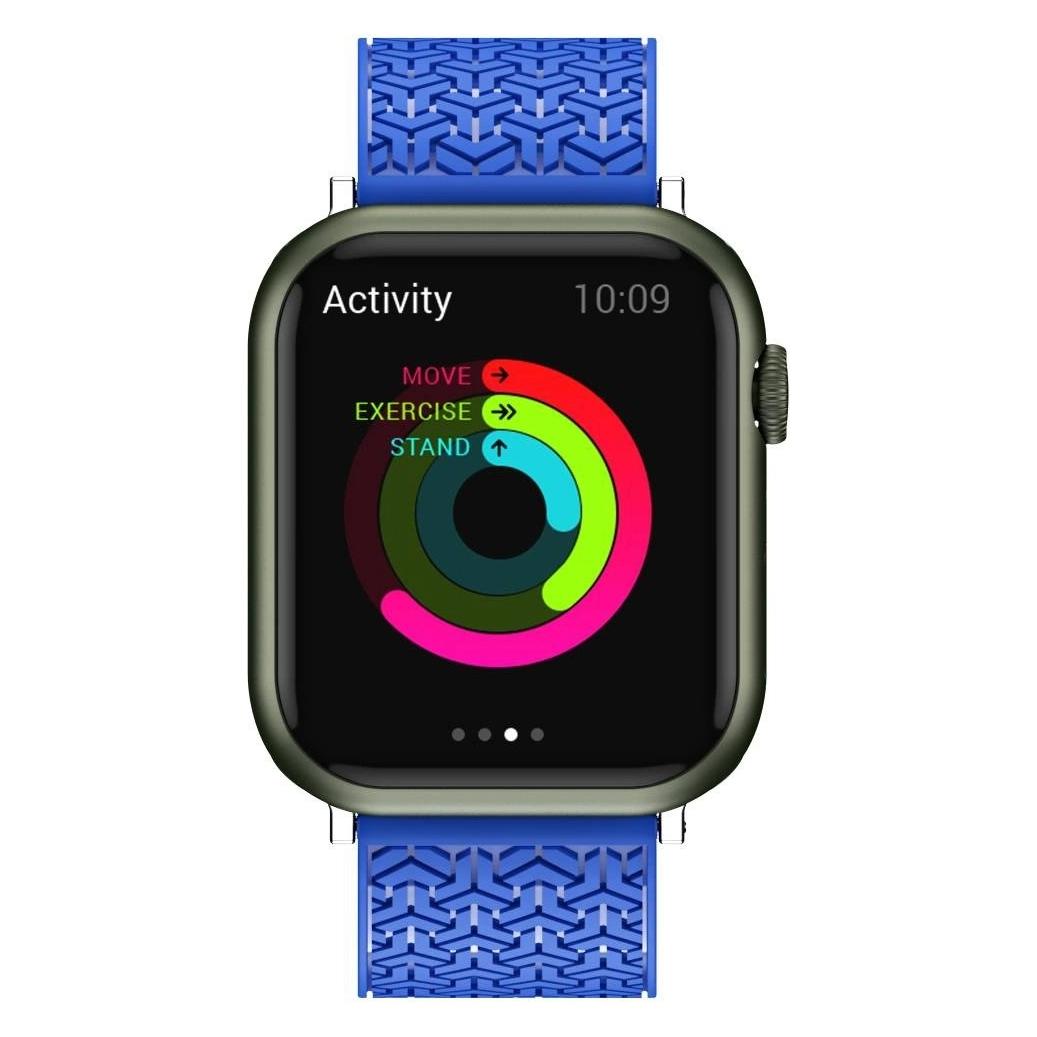 Hurtel Uhrenarmband Y-Armband für Apple Watch Watch 7 / SE (45/44 / 42mm) Band Uhrenarmband blau (42 mm, 44 mm, 45 mm, TPU) (1404978613)