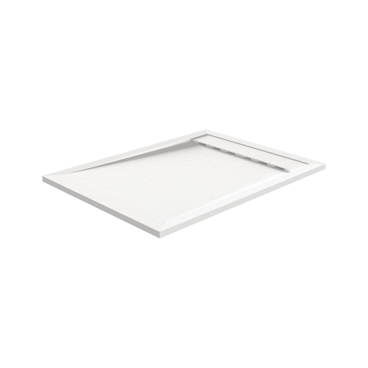 HSK Duschkabinenbau KG HSK Marmor-Polymer Duschwannen Reta Rechteck 90 × 120, Sandstein, 5245120 5245120-sandstein