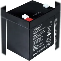 Powery Bleiakku -Ersatz für FIAMM Typ FG20451 12V 4,5Ah