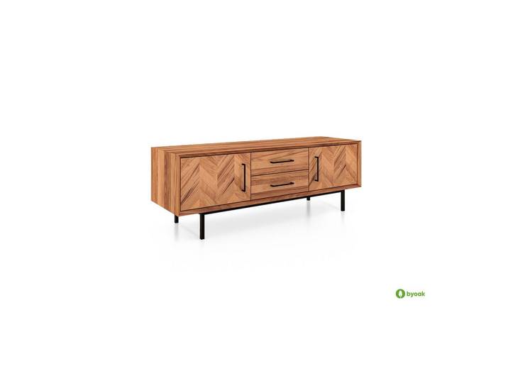 KOMMODE NIEDRIG LEON Kernbuche