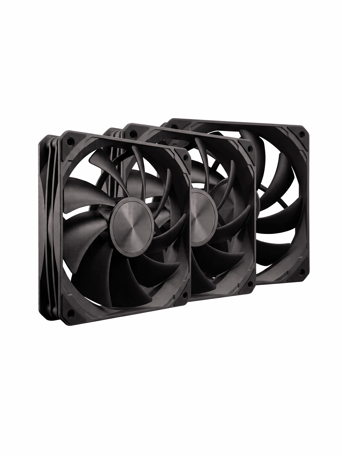 DUTZO F120 Performance (3-pack) - Gehäuselüfter - 120mm - Schwarz - 33 dBA