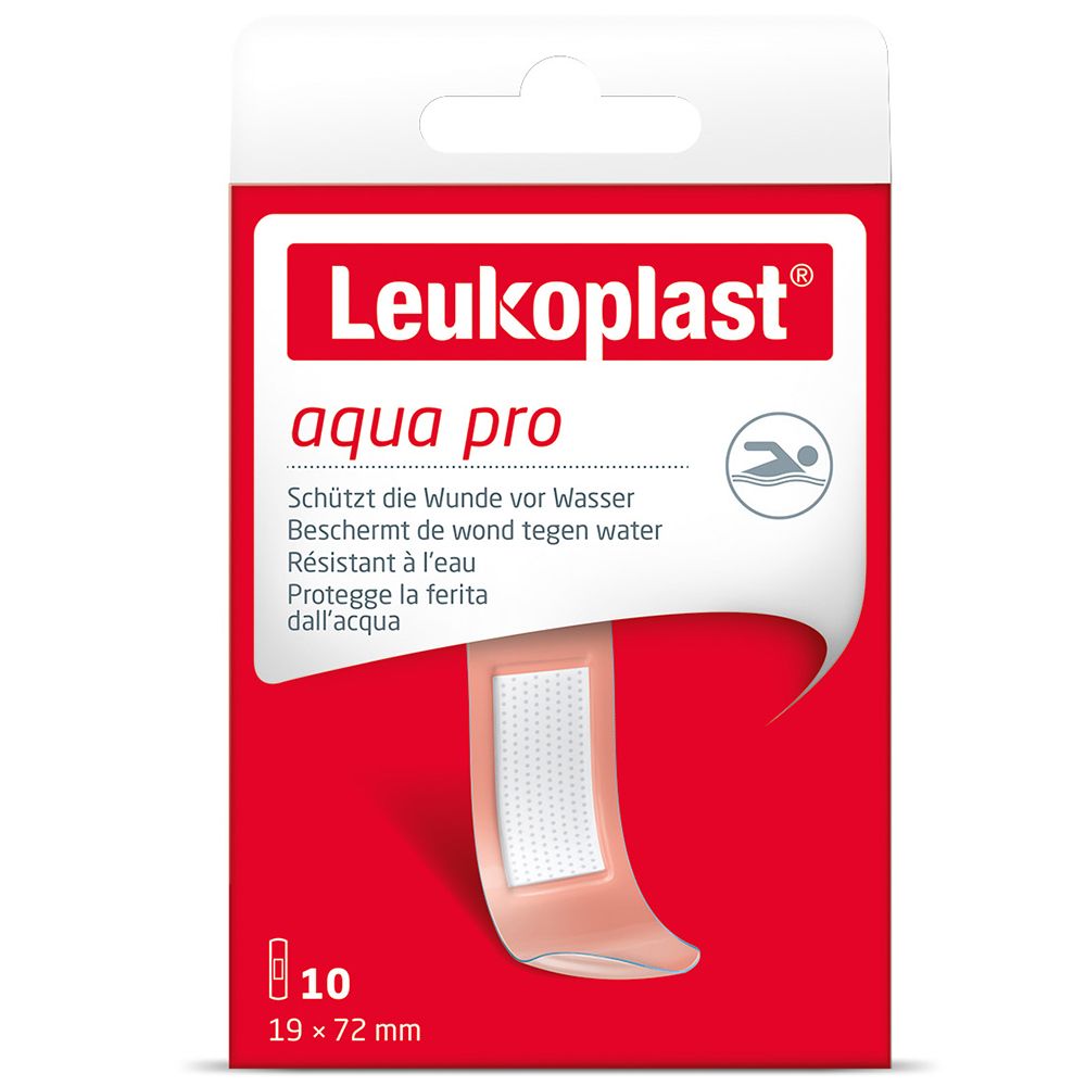 Leukoplast aqua pro Strips 19x72 mm 10 St Pflaster