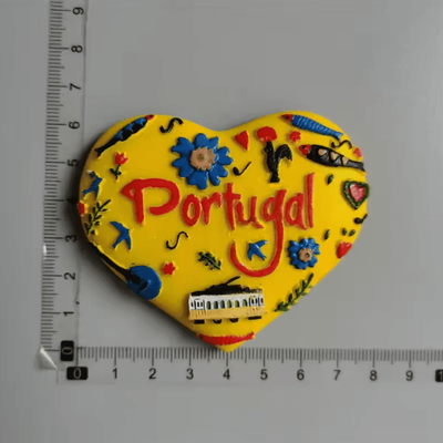 Inspire Picks Portugal Souvenir Fridge Magnets Lisbon Tram & Porto Travel Collection 4