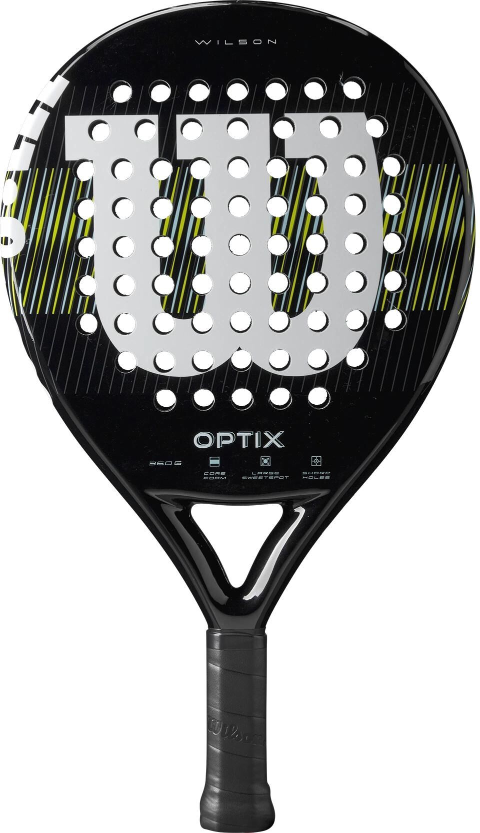 Tennisschläger WILSON "Optix V1", schwarz, Racketsportschläger, Kinder, Tennisschläger schwarz Einheitsgröße