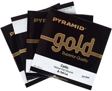Pyramid Gold Cello String 3/4