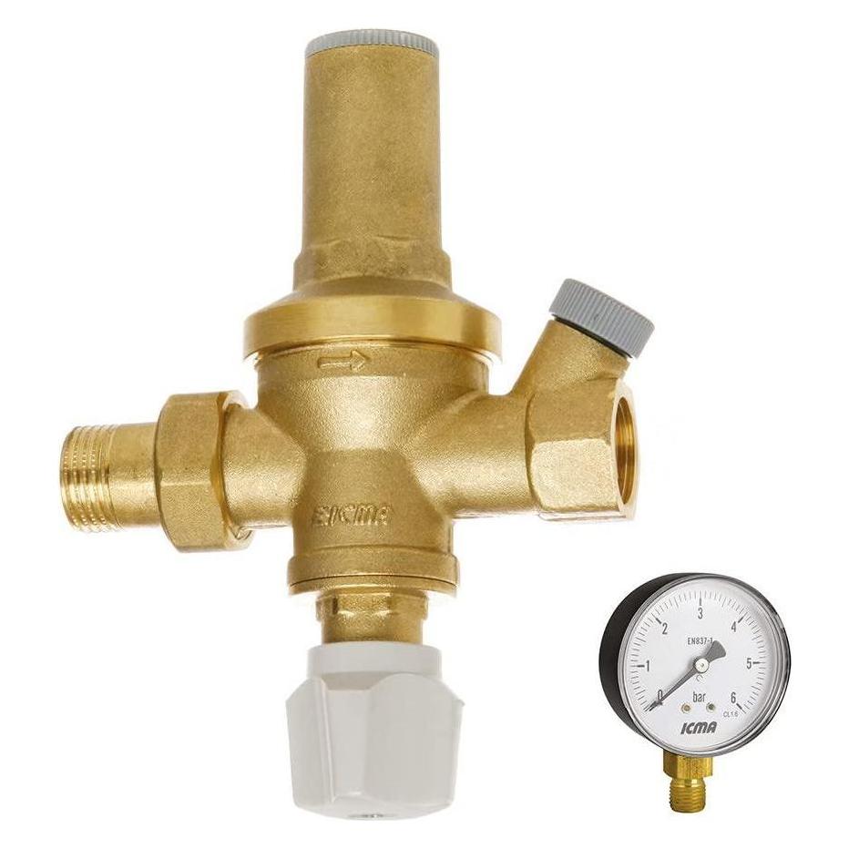 Icma FILLING UNIT PN20 WITH MANOMETER 1/2 (B01DU6HQAM)