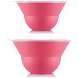Bodum Rührschüssel Topee 3 L 4,9 L 2 Stück, Schüssel + Schale, Rosa