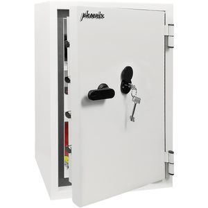 Phoenix Tresor Fortress SS1463K, 65 x 44 cm, mit Doppelbartschloss, 87 kg, feuerfest