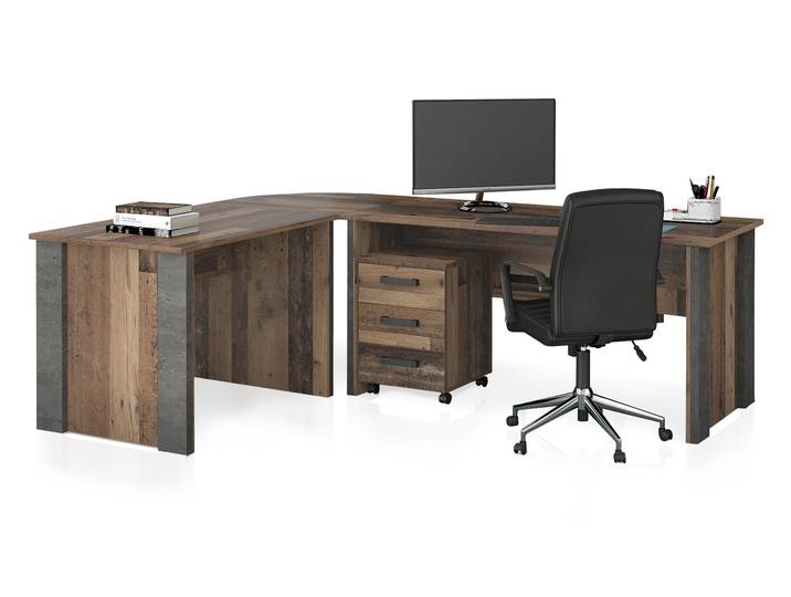 CASSIA Winkelkombination, Material Dekorspanplatte, Old Wood