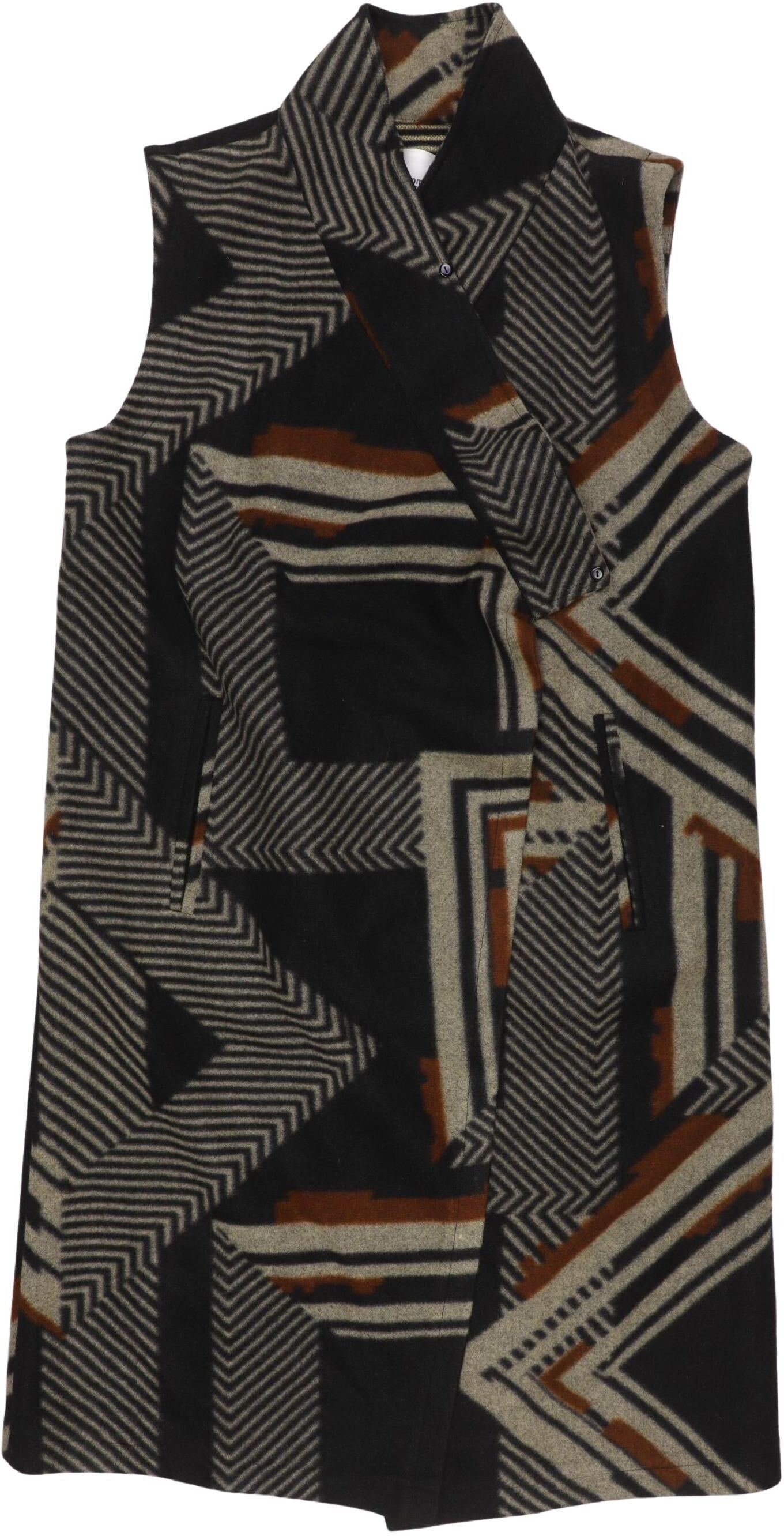 summum woman Damen Weste, Mehrfarbig, Gr. S, Synthetik / Wolle - Second Hand