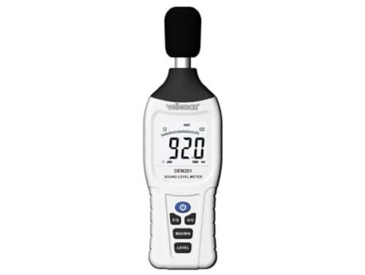 Velleman Geluidsniveaumeter, 30 db-130 db, LCD-Display, automatische uitschakeling