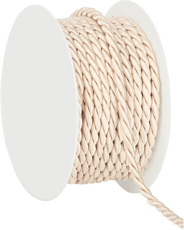 Kordel, creme, 4 mm, 10 m