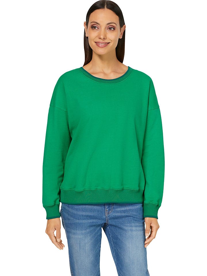 Heine Sweatshirt in Grün - 48