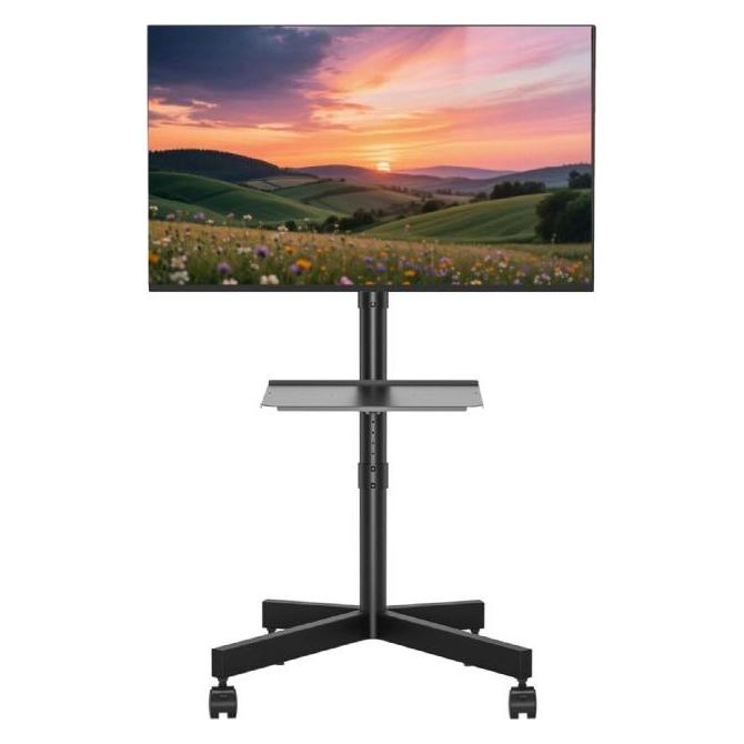 Gembird TV floor stand with caster wheels 32"" - 55 (30 kg, 32" - 55") (TVS-55T-03)