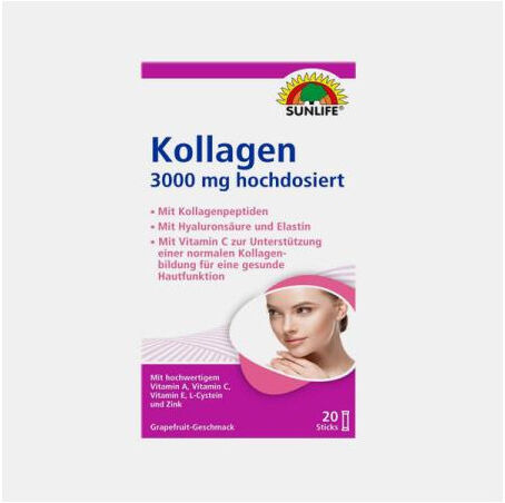 SUNLIFE KOLLAGEN 3000mg 20 SAQUETAS