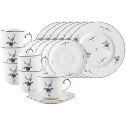 Villeroy & Boch, Geschirrset, Vieux Luxembourg Kaffeeservice (18 Stk.)