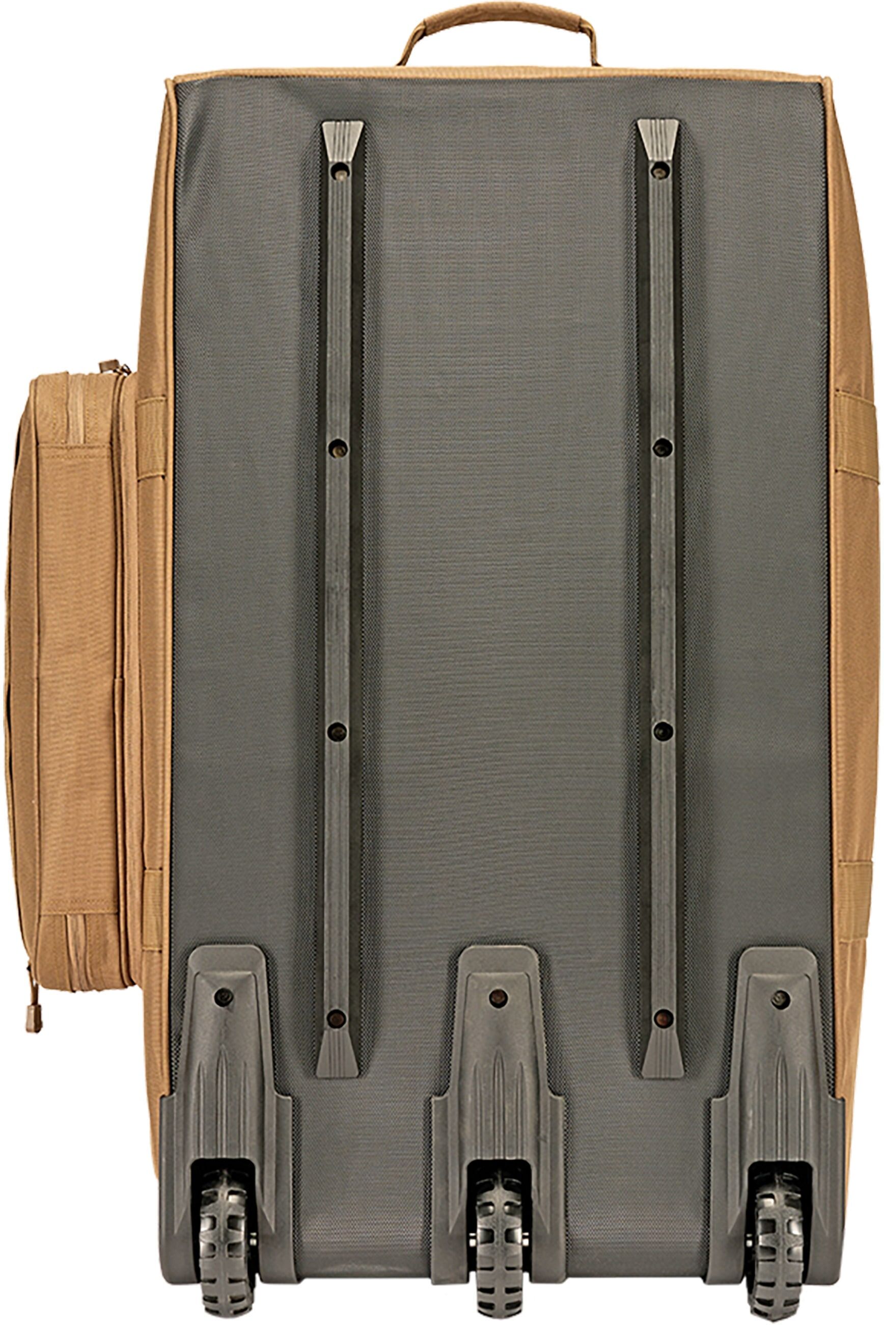 Reisetasche BRANDIT "Brandit US Cooper Trolley large", Gr. onesize, braun (camel), Polyester, unifarben, Taschen Reisetasche