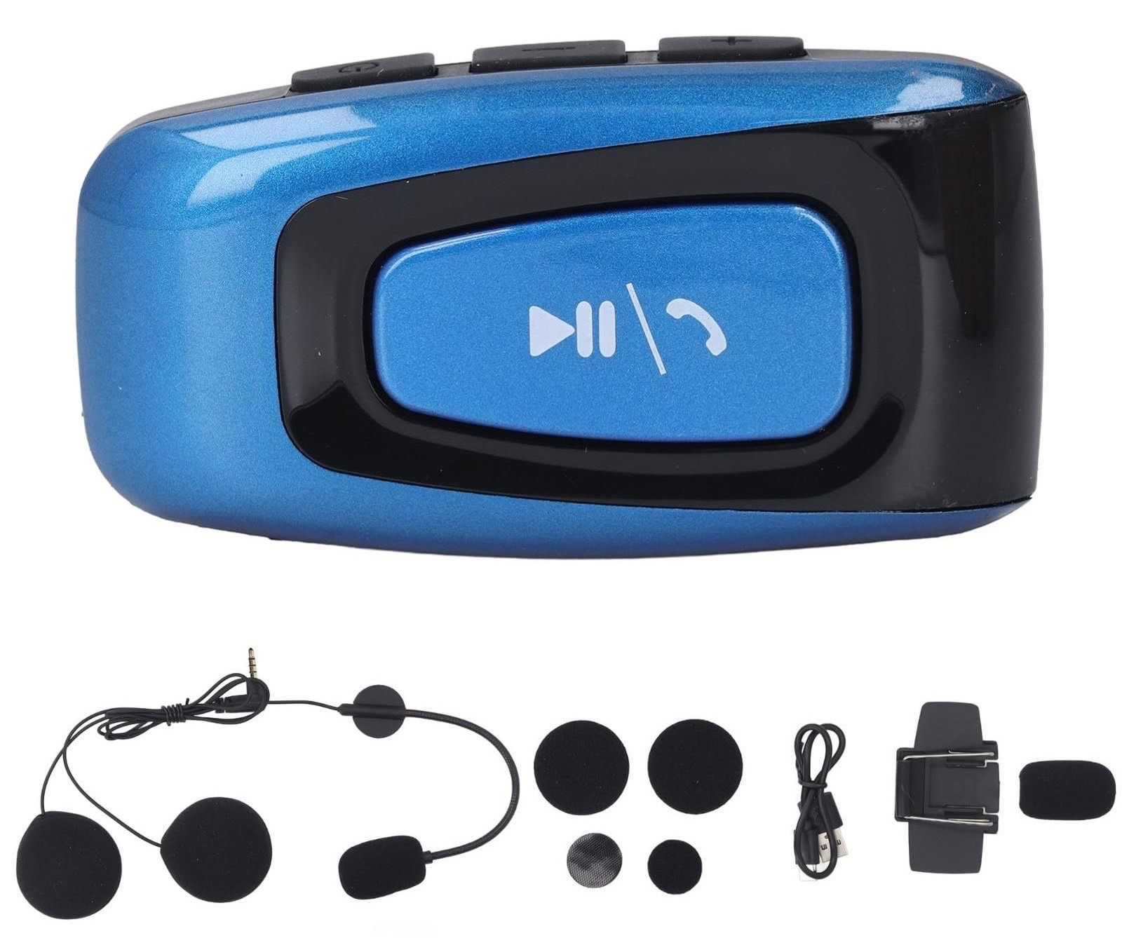 Dripio Bluetooth-headset voor motorhelm met dubbele connectiviteit en ruisonderdrukking