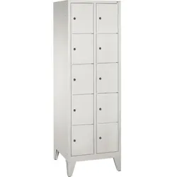 C+P Fächerschrank Classic 8010205S10001 10Fächer lgr/lgr