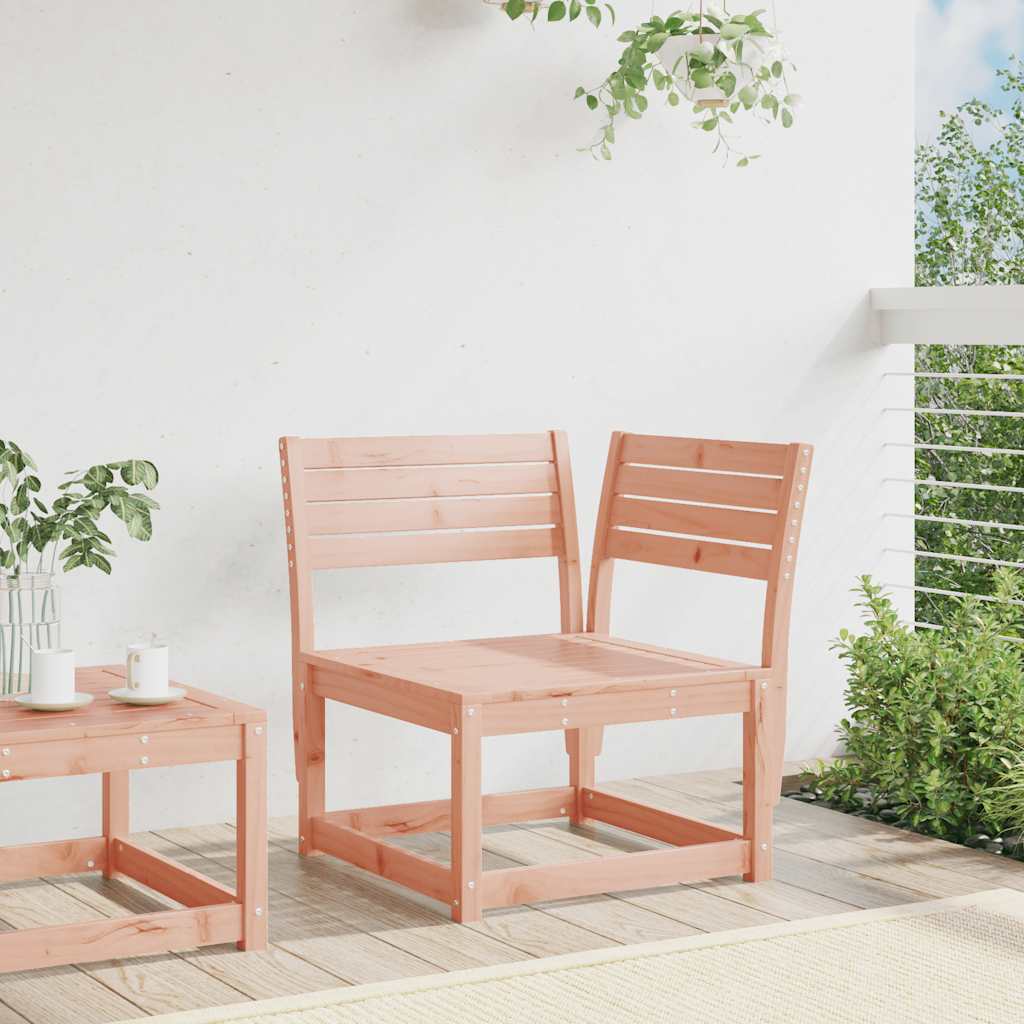 vidaXL Garden Sofa Douglas Naturel Solid Douglas Wood