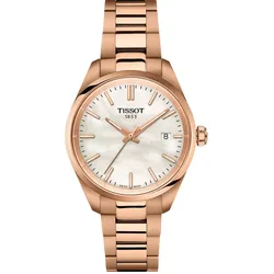 Tissot PR 100, Schweizer Quarzwerk, 34mm, Roségold Damenuhr T150.210.33.111.00