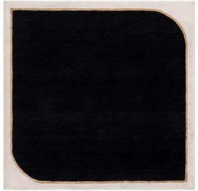 SAFAVIEH Handmade Fifth Avenue Abla Border Design Wool Rug