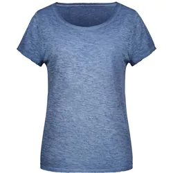 James & Nicholson Damen Bio Vintage T-Shirt 8015 denim S