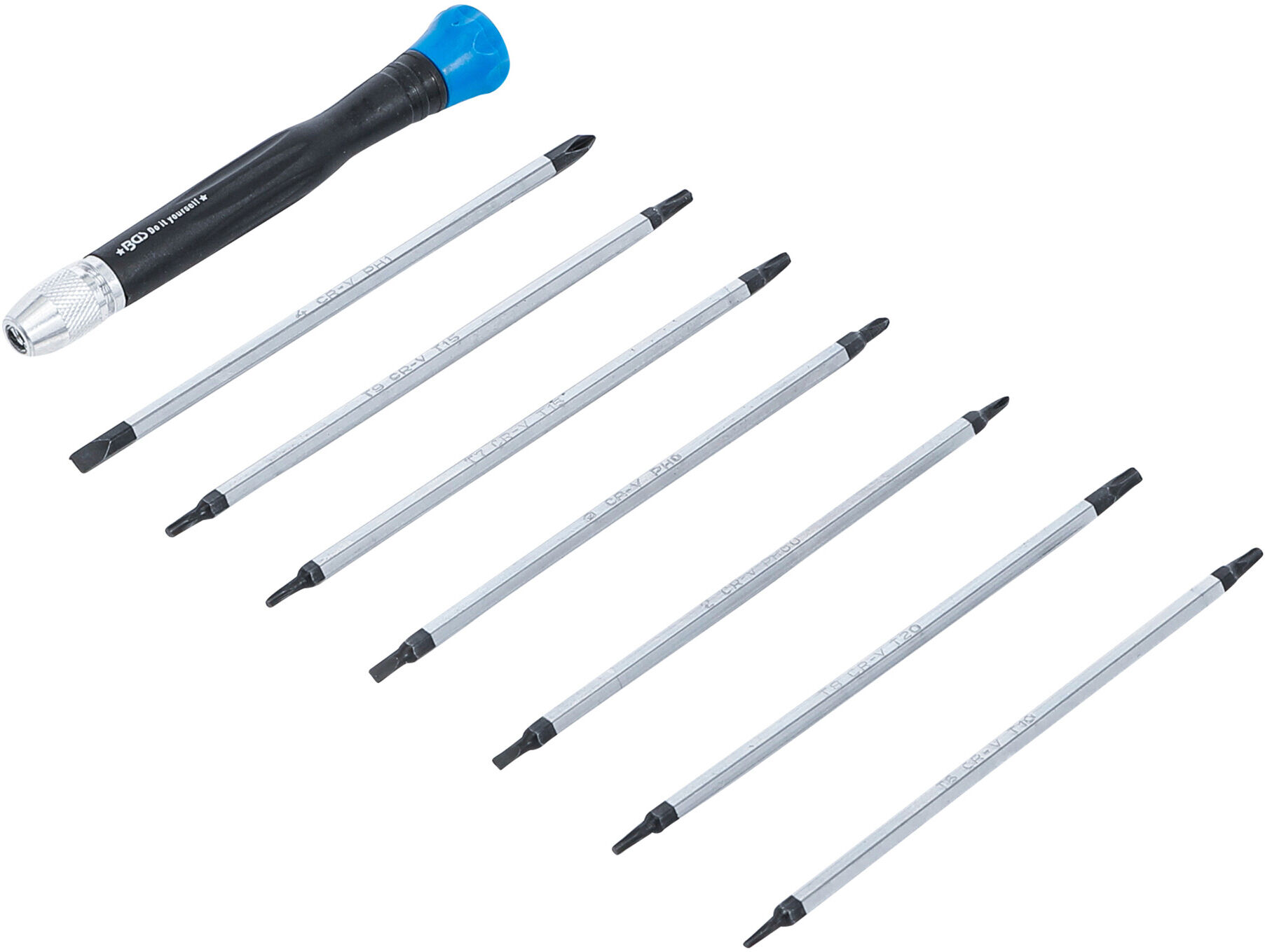 BGS Do it yourself Schraubendreher-Satz für Elektroniker 8-tlg. (797)