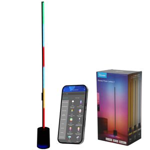 Govee Stehlampe Floor Lamp 2, LED, schwarz, 152 cm, 1.725 Lumen, 35 Watt, dimmbar, App-fähig