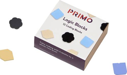 Primo Toys PRIMO006A-DE Cubetto MINT Coding Blöcke 'Logik' Erweiterungsset ab 3 Jahre