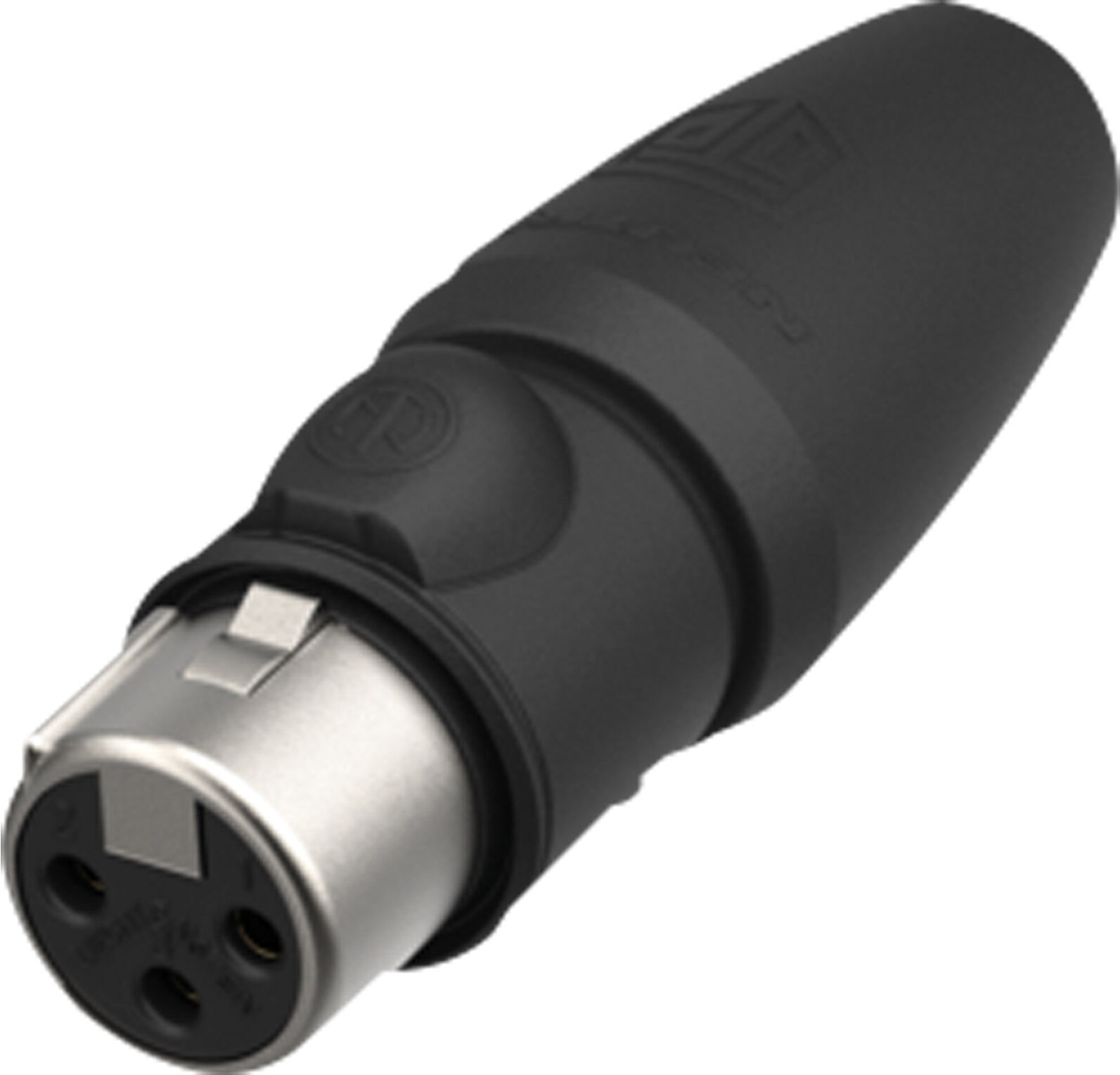 Neutrik Xlr 3p-Stecker – Weiblich, Oben Goldkontakte – Edelstahlgehäuse