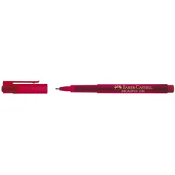 FABER-CASTELL Broadpen Fineliner 0.8 mm Rot