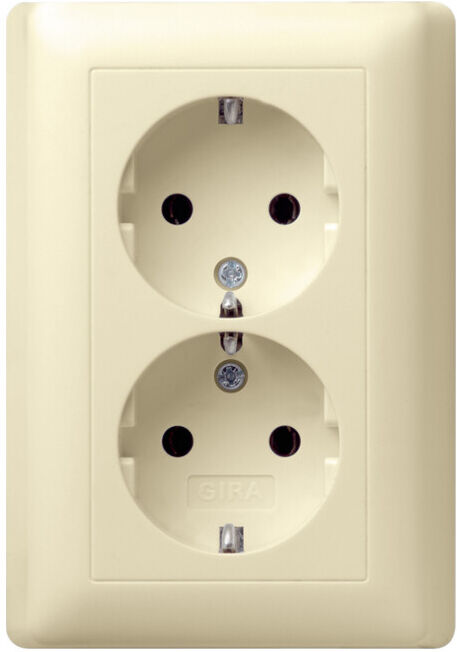 Gira Schuko-Doppelst.ds. cws-gl 078001)
