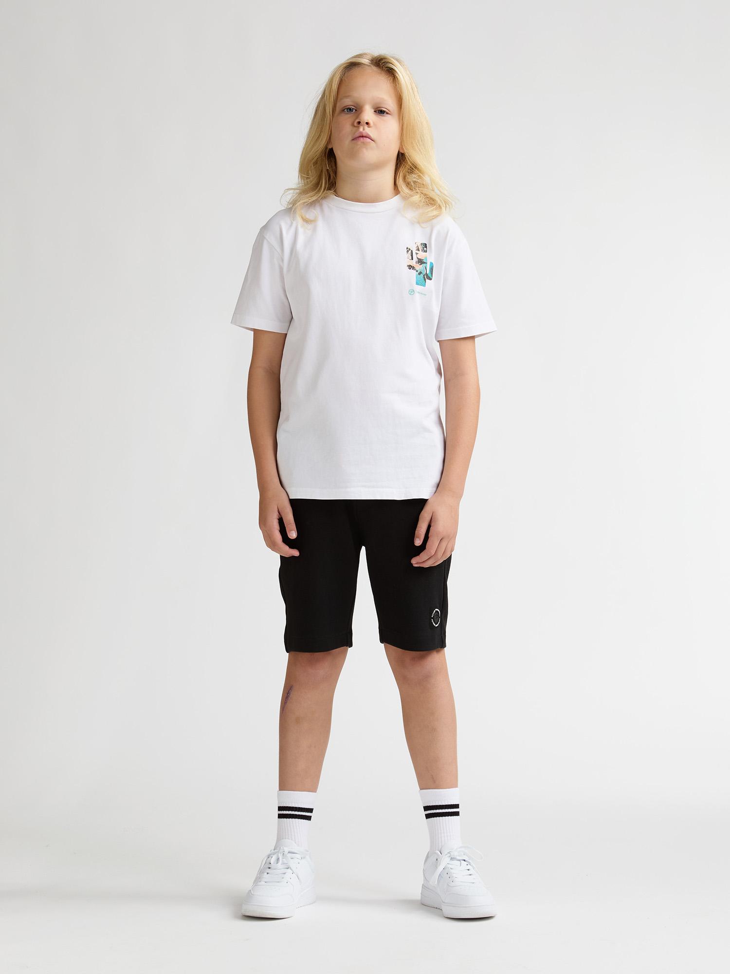 Petrol Industries - Jongens Jersey Jogging short Norte - Zwart