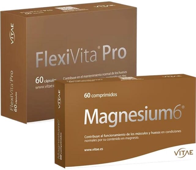 Vitae Magnesium6 60 comp + FlexiVita Pro 60 caps